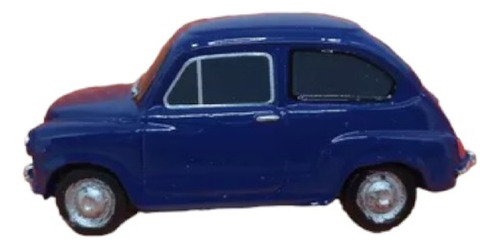 Fiat 600 De Resina 1:43 No Rueda Cartrix 342