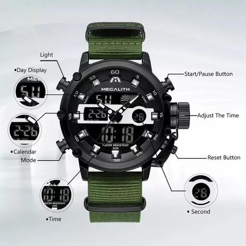 Relojes megalith opiniones hotsell