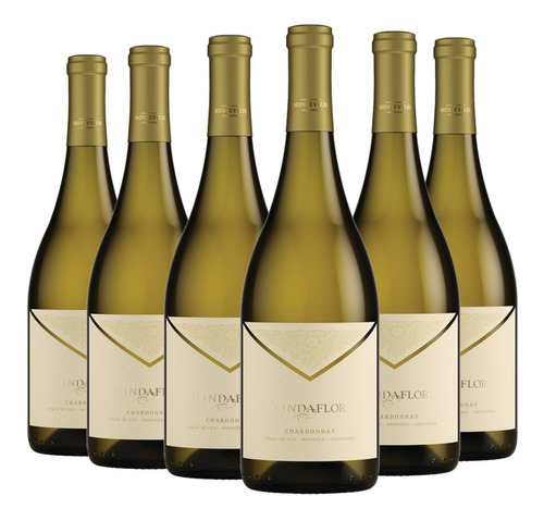 Vino Lindaflor Chardonnay Caja X 6 X 750ml. - Monteviejo