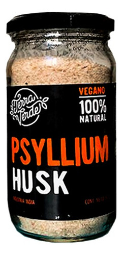 Psyllium Husk Terra Verde® Polvo 80g | Calidad 100% Puro