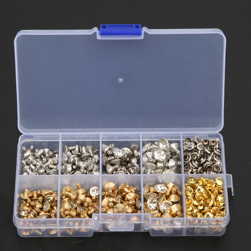 Decor Rivets 240pcs Rhinestone Stud Rivet Diy Leather Bags