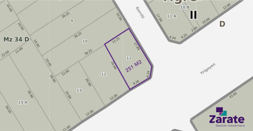Lote El Talar Ruta 197 Zona Comercial