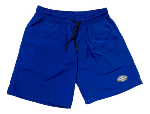 Malla Dc Natación Hombre Beach Azul Ras