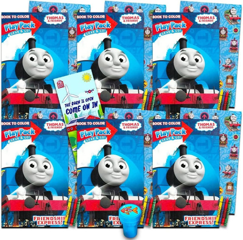 Thomas And Friends Ultimate Party Favors Packs 6 Juegos Con