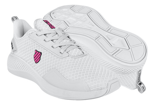 Tenis K-swiss Mujer 8f411035 Textil Gris