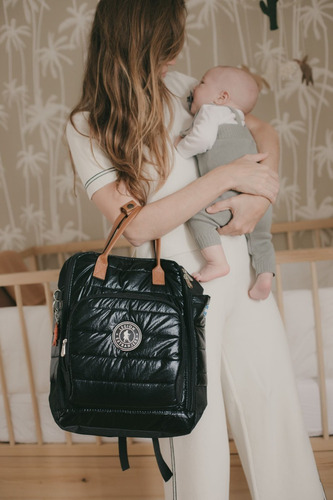 Mochila Baby Bag Patagonia Diamond Negro Legion Extranjera
