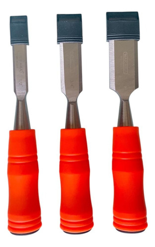 Set Juego 3 Formones Para Madera Cr-v Makawa Mk0325