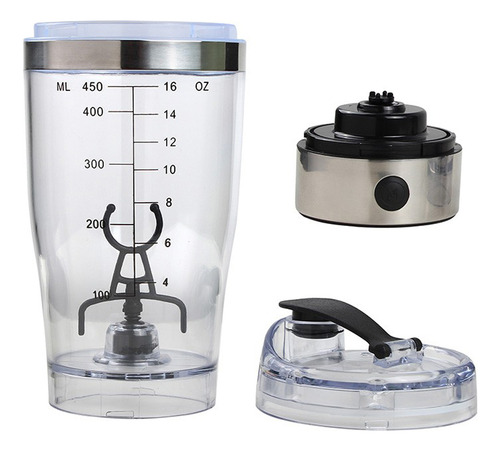 Vaso Mezclador Eléctrico Para Shaker Usb Protein Travel Sin