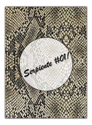 Serpiente #01! Lámina Decoupage Autoadhesiva 30 X 42 Cm