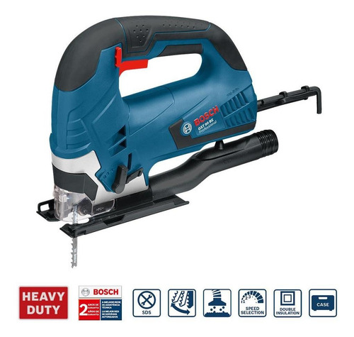 Imagem 10 de 12 de Serra Tico-tico Bosch Gst 90 Be 650w 127v 1 Lâmina E Maleta