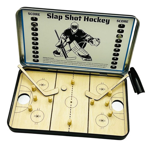 Mini Juego De Hockey De Mesa,juego De Hockey Aéreo De