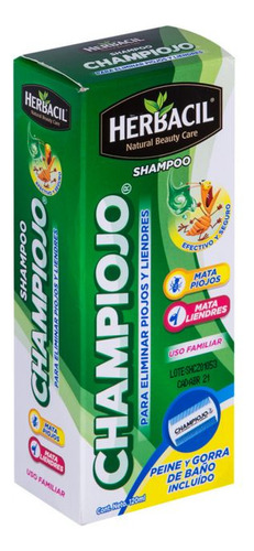Shampoo Herbacil Piojos-liendres Frasco De 120 Ml