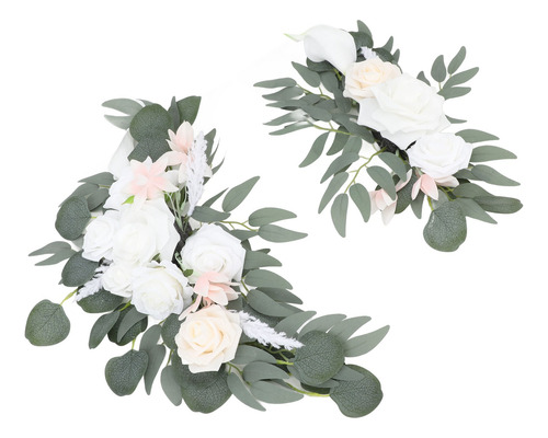 Carteles De Bienvenida Para Bodas, Decoración Floral, 2 Piez