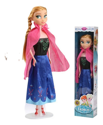 Muñeca Frozen Princesa Anna De 30cm