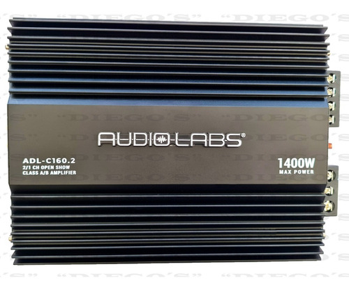 Amplificador Audio Labs Adl-c160.2 1400w