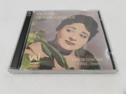 Live In Concert, Victoria De Los Ángeles - 2cd 1993 Usa Mint