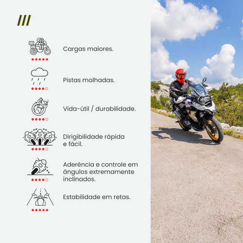 Pneu Moto 90/90-21 + 150/70 R17 Mitas Terra Force-r