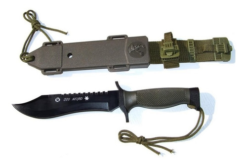 Cuchillo Militar Táctico Aitor Oso Negro Para Supervivencia