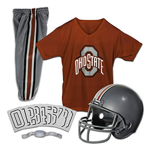 Conjunto De Uniforme De Fútbol Franklin Sports Ncaa Ohio Sta