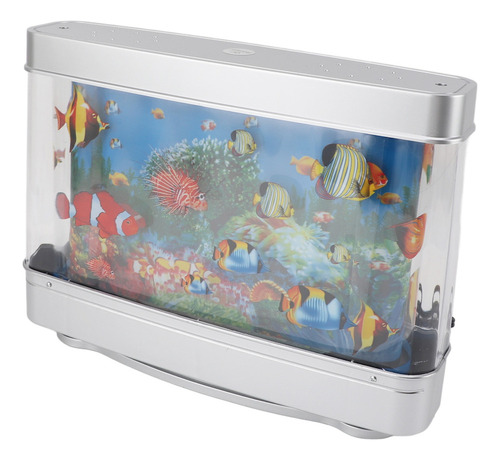 Pecera Falsa, Acuario Artificial Led Compacto