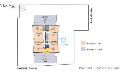 Imagem 29 de 30 de Apartamento À Venda, 71 M² Por R$ 1.182.680,00 - Pinheiros - São Paulo/sp - Ap2515
