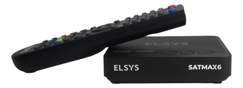 Kit 2 Satmax 6 Tv Via Satelite Elsys Sathd Cor Preto