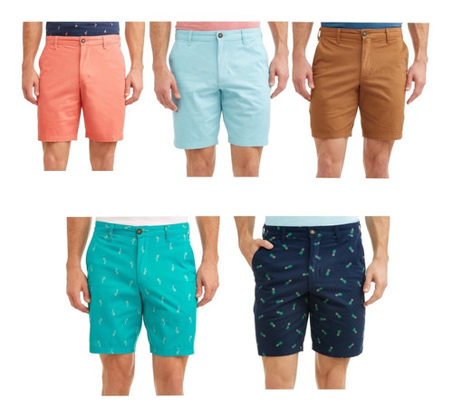 bermudas de colores para hombres