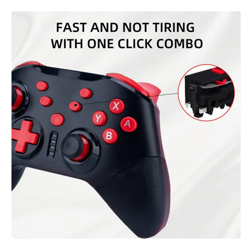 Control Mando Inalámbrico Bluetooth Ns-20 P/ Nintendo Switch