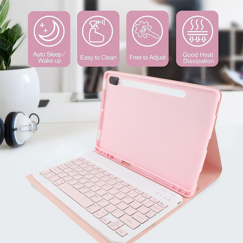 Funda Protectora Para Tabletas Tab S9 Series Con Teclado Y R