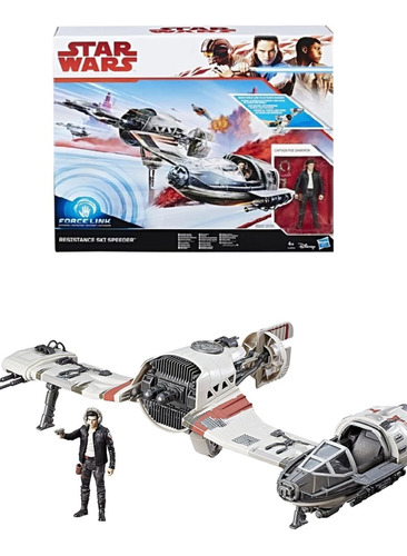 Nave Star Wars Original Con Figura 