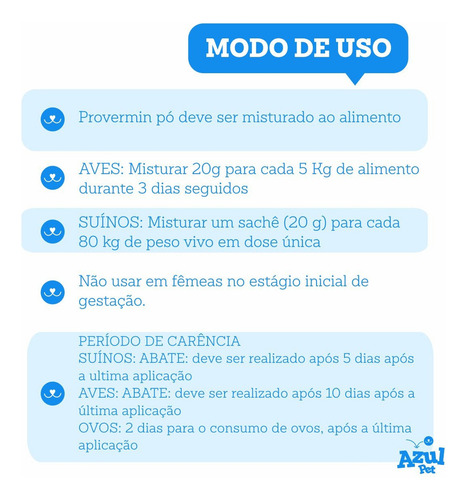 Remedio Verme De Porco Vermífugo Provermin 20g