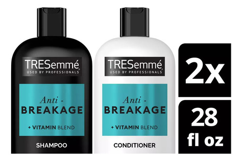 Pack Shampoo Y Acondicionador Tresemme Antibreakage 828mlc/u