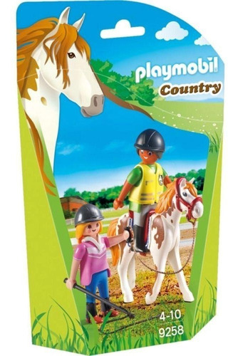 Playmobil Country Soft Bag Aula De Equitação 9258