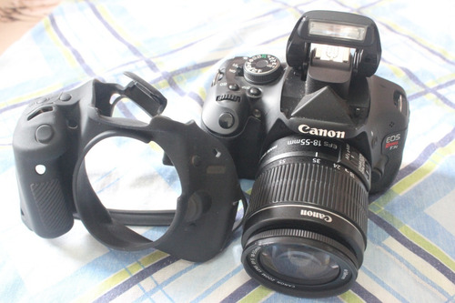 Canon T3i + Lente 18-55mm + Capa De Silicone + Frete Gratis