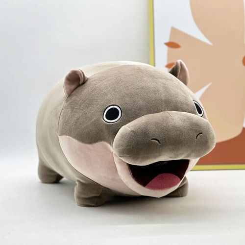 Mt Brinquedos De Pelúcia Moo Deng De 12 Cm, Desenho Animado