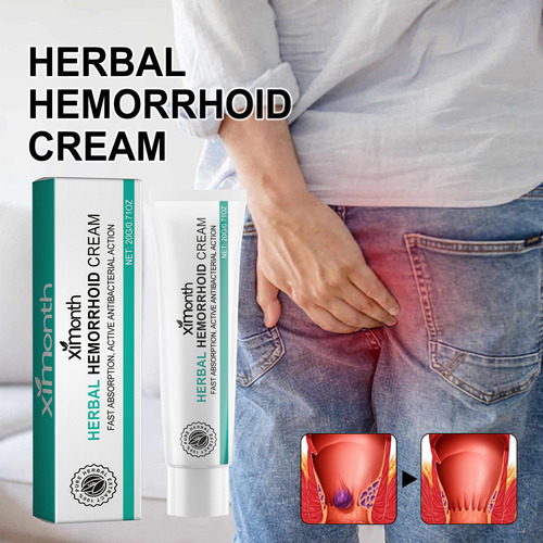 Ha Crema Para Hemorroides A Base De Hierbas Ximonth, Hecha