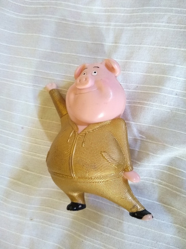 Muñeco Plastico Chancho De La Película Sing Perfecto 9cm (Usado)