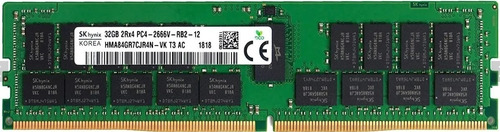 Memória Ram 32gb Ddr4 2666mhz Ecc - Dell Poweredge - R740