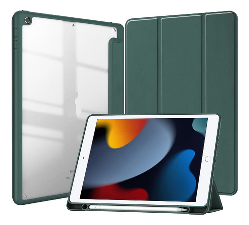 Funda Estuche Smart Case Para iPad 10.2 7/8/9 Espacio Pencil