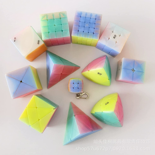 Jelly Mastermorphix - Cubo De Velocidad De 2 X 2, Cubo Pyram
