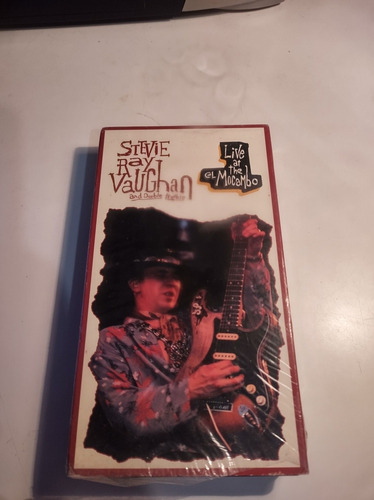Stevie Ray Vaughan Live At The El Macombo Vhs Video Casete