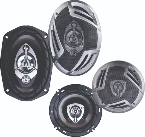 Set De 4 Parlantes Para Auto Bowmann 730 Watts  6x9  + 16cm