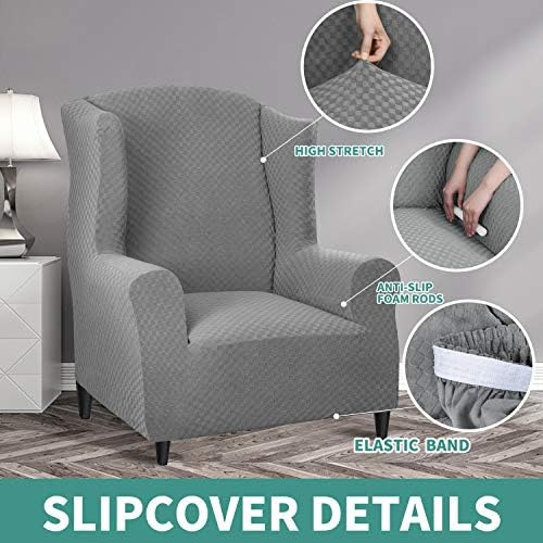 Yemyhom 1 Pieza Funda Elástica Para Sillón Orejero Último Di