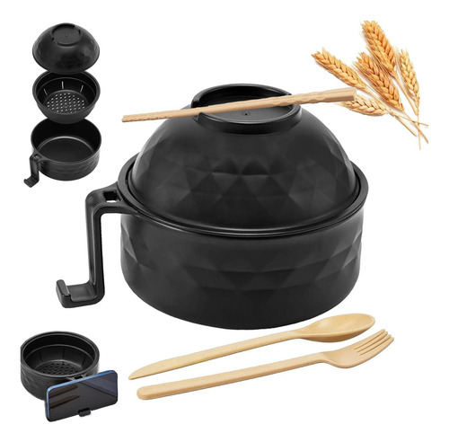 Tazón De Ramen De Microondas De Aptedex, Juego De Tazón De R