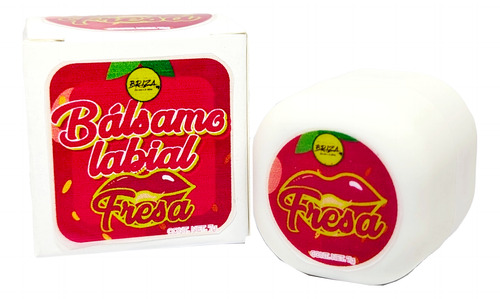Bálsamo Labial Hidratante Con Lanolina Aroma Fresa