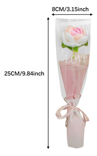 Flores Artificiales De Crochet Flores Artificiales Ramo De