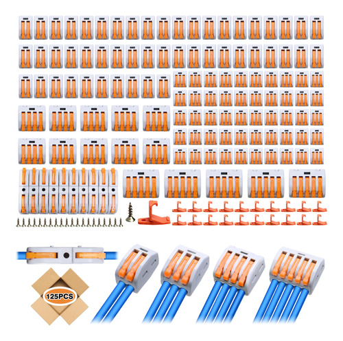 Htcelle - Conectores De Cable De Palanca, Kit De Empalme De