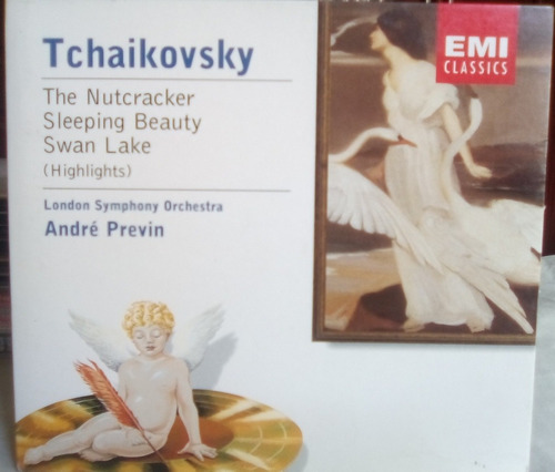 Cd Tchaikovsky  The Nutcracker- Sleeping-swan Lake 