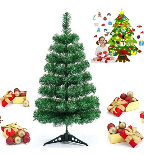 Árbol De Navidad Estándar De 120cm Verde
