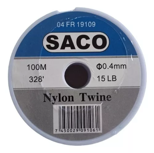 Nylon Para Pescar 0.40mm 100 Mts 2rollos